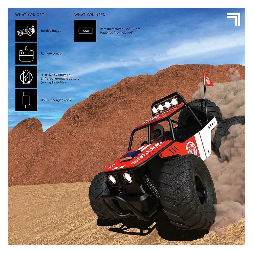 NEW Sharper Image RC Bulldog Buggy Remote‎ Control off-Roader NEW IN BOX